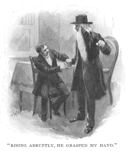 "Резко поднявшись, он схватил мою руку"